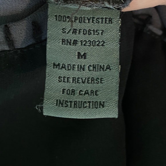 Dress or Tunic is Loose Fitting with Drawstring, size M - Picture 8 of 9